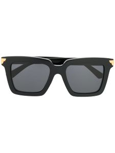 Bottega Veneta Eyewear oversized-frame sunglasses - Black