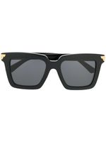 Bottega Veneta Eyewear oversized-frame sunglasses - Black