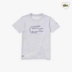 Boys' Lacoste SPORT x Novak Djokovic Crocodile Print T-shirt Boys' Lacoste SPORT x Novak Djokovic Crocodile Print T-shirt
