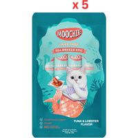 Moochie Sea Breeze Epic Tuna & Lobster Flavor 15G Pouch (Pack Of 5)