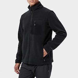 Men's Golf Jacket Thermal Warm Windproof Breathable Golf Apparel Golf Clothes Full Zip Solid Color Winter Autumn Tennis Golf Pickleball Lightinthebox