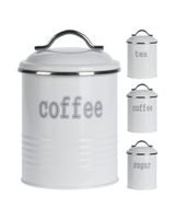 Homesmiths Storage Canister with Text Assorted 1 Piece - thumbnail