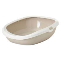 Savic Gizmo Litter Tray For Cat - Mocha - Large