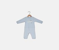 Baby Boys Graphic Romper  Sky Blue - thumbnail