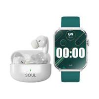 X.cell Smart Watch G9 Signature +SOUL 14 PRO, Silver Green, White (XL-BD-G9GRN-SOUL-14PRO-WHI)