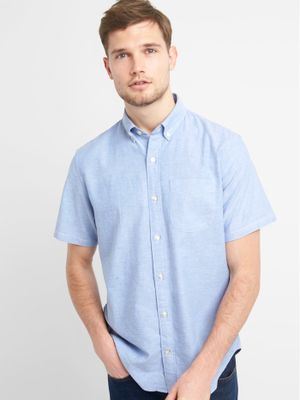 Lived-In Stretch Oxford Short Sleeve Shirt Lived-In Stretch Oxford Short Sleeve Shirt