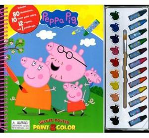 Eone Peppa Pig Deluxe Poster Paint & Color