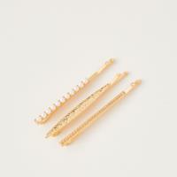 Assorted Metallic Hair Pin - Set of 3