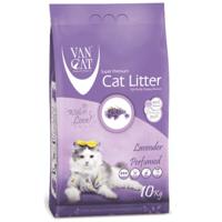 Van Cat White Bentonite Clumping Cat Litter Lavender 10Kg