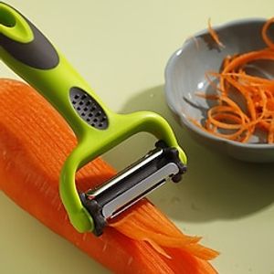 Vegetable Fruit Peeler Multifunctional 360 Degree Rotary Kitchen Tool Potato Carrot Cutter Slicer Grater Melon Fruit Gadgets Lightinthebox