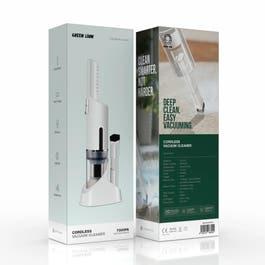 Green Lion Cordless Vacuum Cleaner - White (GNCVACMCWH)