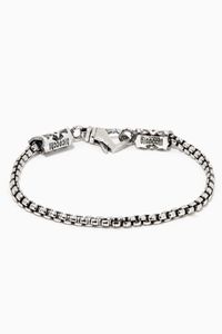 Tubular Chain Bracelet in Sterling Silver