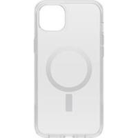 OtterBox Symmetry Series+ Antimicrobial Case for iPhone 14 Plus MagSafe, Clear (OTBX-77-89174)