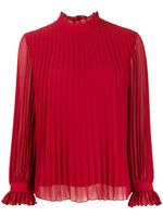 PS Paul Smith pleated design blouse - Red - thumbnail