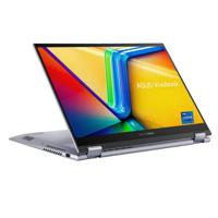 ASUS Vivobook S 14 FLIP TP3402VA-LZ255W, Intel Core i5 1355U, 8GB RAM, 512GB SSD, Intel UHD Graphics, 14 Inch WUXGA Touch & Flip, Win11 Home, Eng-Arab K-B, Silver