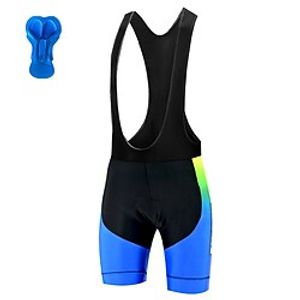21Grams Men's Cycling Bib Shorts Bike Bottoms Mountain Bike MTB Road Bike Cycling Sports Gradient Blue Quick Dry Moisture Wicking Clothing Apparel Bike Wear  Stretchy  Athleisure Lightinthebox