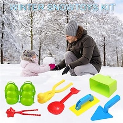 Children's Snow Toy Set Snow Clipper Snow Ball Clipper Snowball Fighting Tool Sand Ball Clipper Beach Toy Lightinthebox