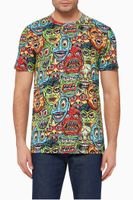 Monster-Print T-Shirt - thumbnail