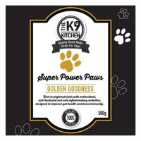 The K9 Kitchen Super Golden Goodness Frozen Toppers For Dogs - 500Gm