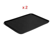 Zee Dog Zee Mat Black (Pack of 2)