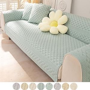 Sofa Mat Sofa Cover Couch Slipcover Anti-Cat Scratch Sofa Seat Pad Sectional Cover for Armchair Loveseat 4 or 3 seater L shape for Kids,Pet,Cats(Not Sold By A Set) Lightinthebox