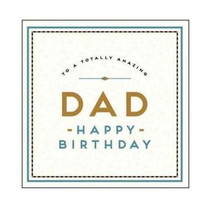 Alice Scott Totally Amazing Dad Greeting Card (160 x 156mm)