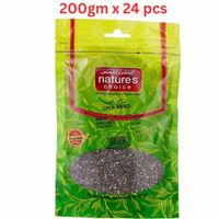 Natures Choice Chia Seeds, 200 gm, Pack Of 24 (UAE Delivery Only)