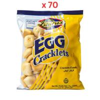 Lauras Egg Cracklets 75G Pack of 70