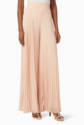 Carpazi Culottes in Georgette Sable Carpazi Culottes in Georgette Sable