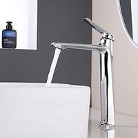 Bathroom Sink Faucet - Classic Electroplated Centerset Single Handle One HoleBath Taps Lightinthebox