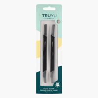 TRUYU by QVS 2-Piece Facial Razor Set