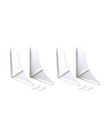 Delta Faucet Peerless 76814Wh Splash Guards Shower White Pack of 2 Delta Faucet Peerless 76814Wh Splash Guards Shower White Pack of 2