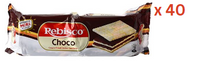 Rebisco Choco Sandwich Pack Of 10 - 32 Gm Pack Of 40 (UAE Delivery Only)