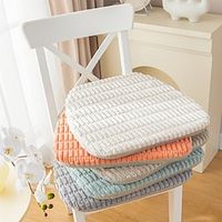 Stool Chair Cover Solid Color Jacquard Polyester Slipcovers Lightinthebox - thumbnail