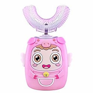 kids electric toothbrushes u-shape sonic electric toothbrush with silicone interchangeable brush heads Lightinthebox