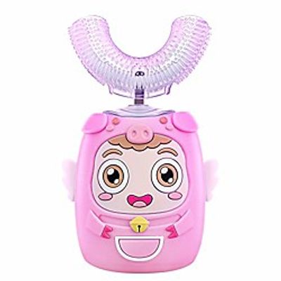 kids electric toothbrushes u-shape sonic electric toothbrush with silicone interchangeable brush heads Lightinthebox