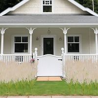 Pampas grass artificial plant flower home decoration suitable for autumn home decoration indoor and outdoor wedding DIY desktop decoration miniinthebox - thumbnail