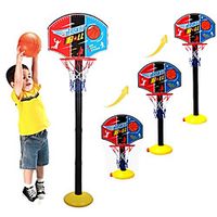 Basketball Hoop Basketball Hoop Set Portable Adjustable Indoor Plastics Plastic Boys and Girls miniinthebox - thumbnail