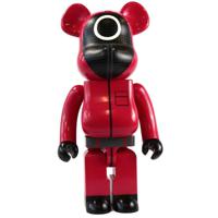 Bearbrick 1000% Squid Game Guard Circle Figure (72cm) - thumbnail