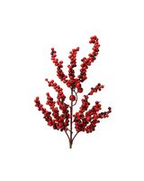 Kaemingk Decoris Spray Foam Berries Red - thumbnail