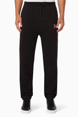 Rouge Bee Bird Sweatpants in Organic Cotton Rouge Bee Bird Sweatpants in Organic Cotton