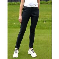 Women's Golf Pants Black Dark Navy Khaki Bottoms Ladies Golf Attire Clothes Outfits Wear Apparel miniinthebox