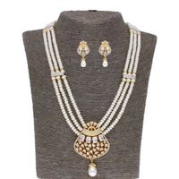Sri Jagdamba Pearls Camunda Pearl Set - JPSEP-20-98