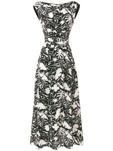 Aspesi printed sleeveless dress - Black