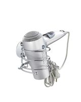 Wenko Turbo-Loc Hair Dryer Holder 14 x 11.5 x 7.5 cm Chrome