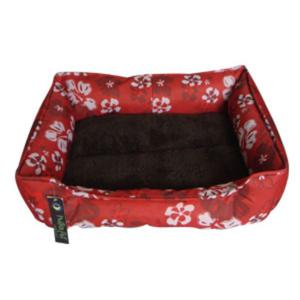 Nutrapet Red Tropical Cat Bed 52X42X10