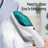 Travel Steam Iron Handheld Electric Steam Iron Travel Ultra Compact Mini Professional Handheld Garment Steam Iron great for home office and travelling. miniinthebox