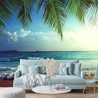 Cool Wallpapers Beach Wallpaper Wall Mural Wall Sticker Covering Print Peel and Stick Removable Self Adhesive Secret Forest PVC / Vinyl Home Decor Lightinthebox