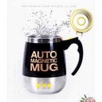 Black Friday Event Price Stainless Steel Magnetized Cup, Automatic Stirring Cup, Magnetic Rotating Coffee Cup