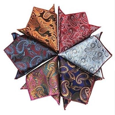 Men's Ties Pocket Squares Work Wedding Gentleman Jacquard miniinthebox